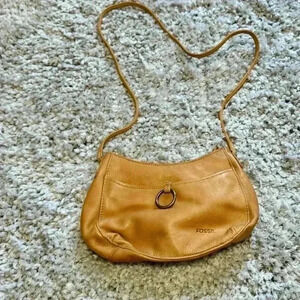 Small vintage fossil leather purse